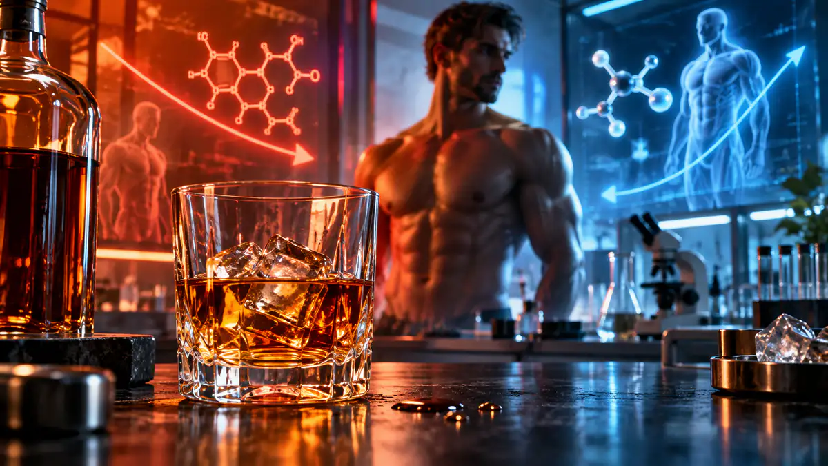 Alcool et testostérone : quels effets selon la dose ?