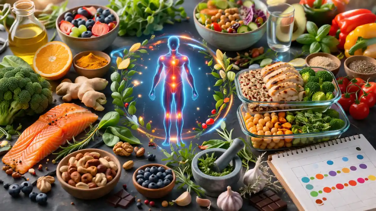 Alimentation Anti-Inflammatoire 2026 : Le Guide Ultime pour Désactiver l'Inflammaging (Analyse Scientifique)