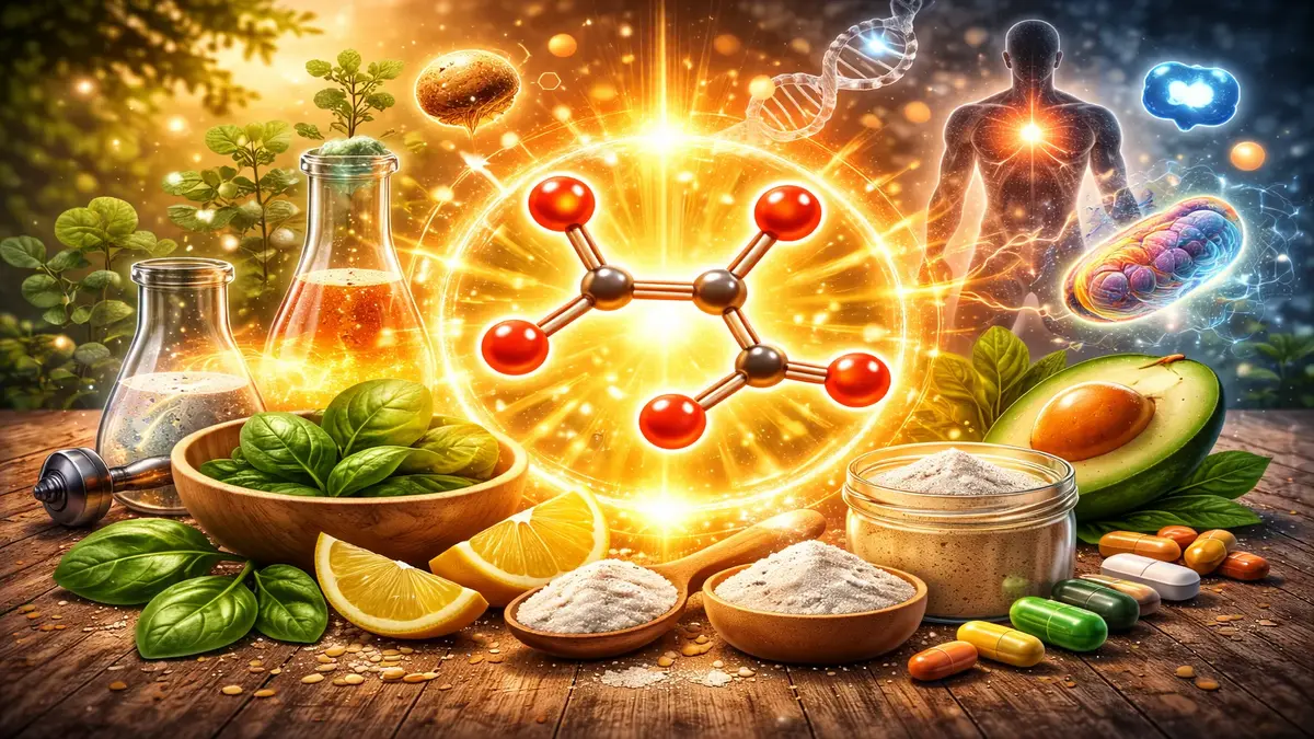 Alpha-Kétoglutarate (AKG) : Bienfaits Réels, Dangers Potentiels et Dose Efficace selon la Science