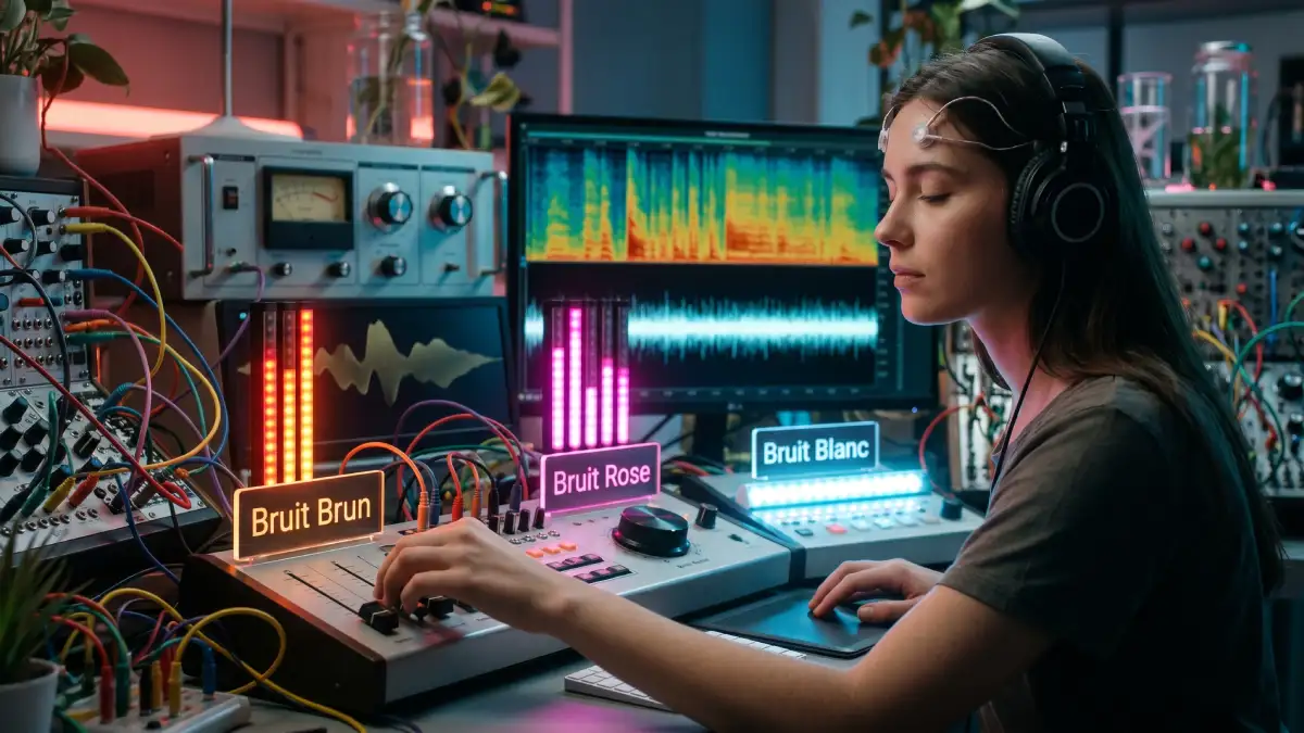 Bruit Brun, Rose ou Blanc : Quelle Fréquence Utiliser pour Hacker la Concentration (et le TDAH) ?