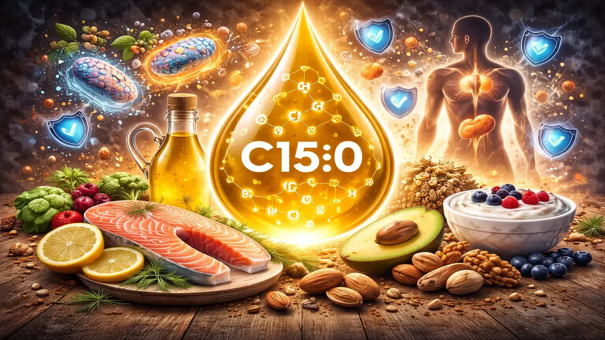 C15:0 (Acide Pentadécanoïque) : Bienfaits Réels, Dangers Potentiels et Dose Efficace selon la Science