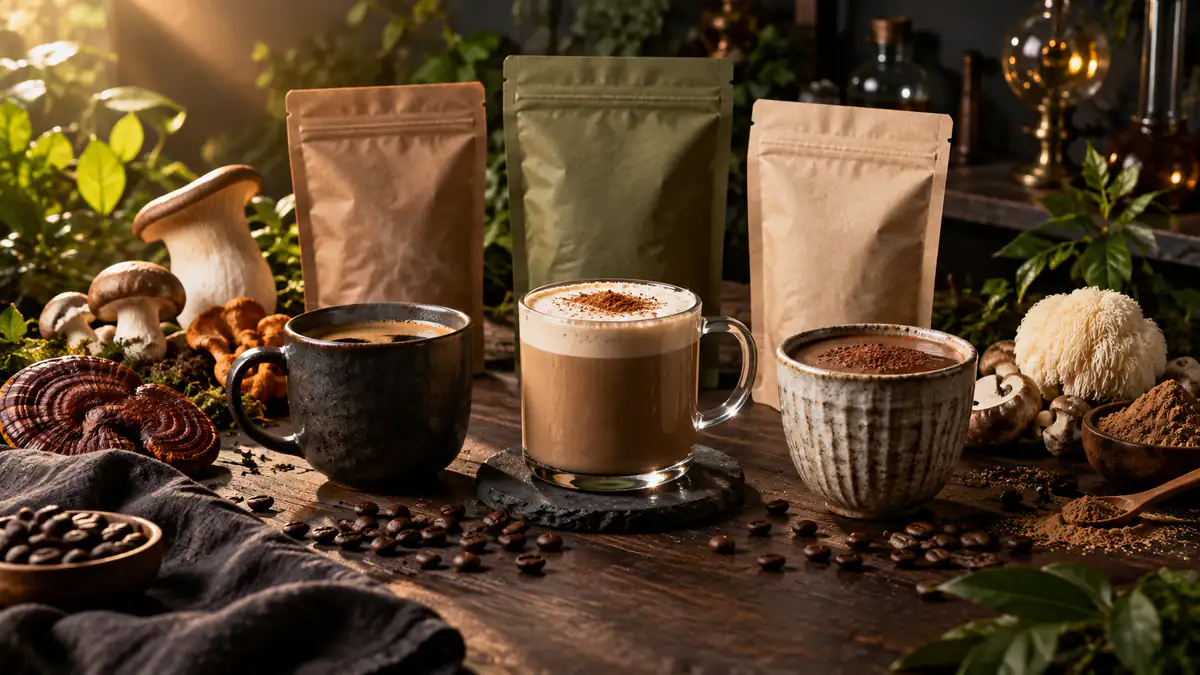 Café aux champignons : avis sur trois formules et leurs preuves