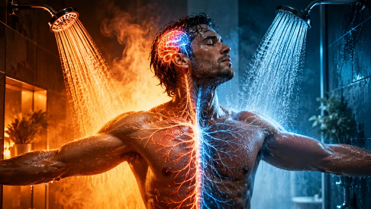 Douche de Contraste (Chaud/Froid) : Le Protocole Exact pour Réveiller le Système Nerveux