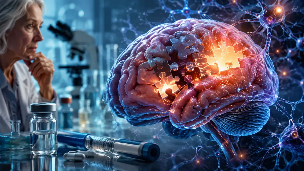 GLP-1 et Alzheimer : ce que montrent vraiment les études
