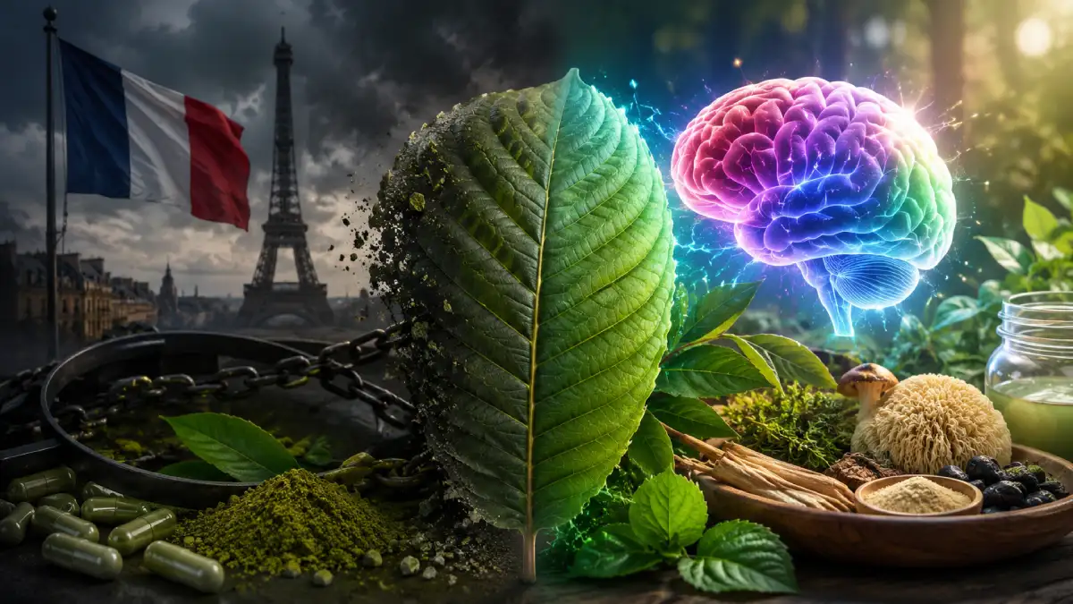Kratom en France : Pourquoi ce "nootropique" est un piège (et par quoi le remplacer)