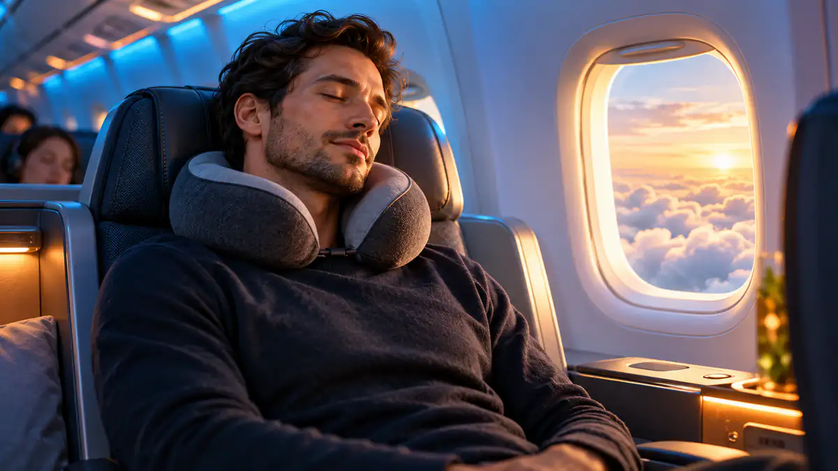 Meilleur coussin de voyage : comparatif pour dormir assis
