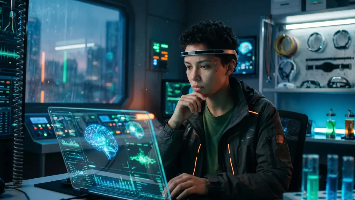 Hero Image for article Neuralink et Wearables Cérébraux : Ce que les premiers tests humains nous apprennent sur la concentration augmentée