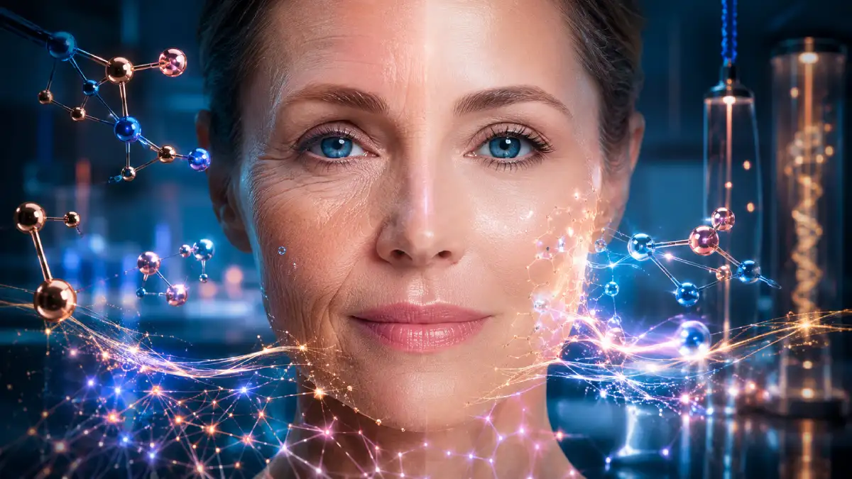 Peptides Anti-Âge Visage : Matrixyl, Argireline, GHK-Cu et Collagène, le Guide Scientifique