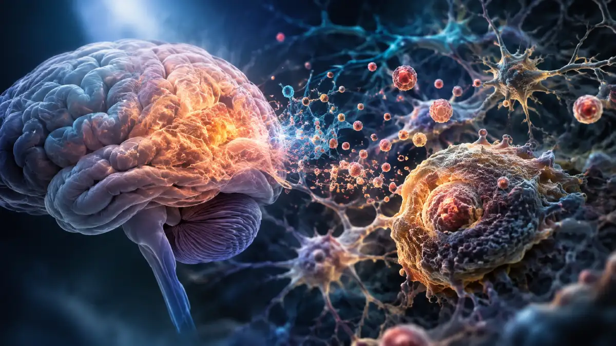 La sénescence peut-elle se propager dans le cerveau ?