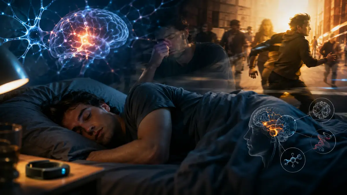 Sommeil intrusif et TDAH : symptôme, risques et bilan