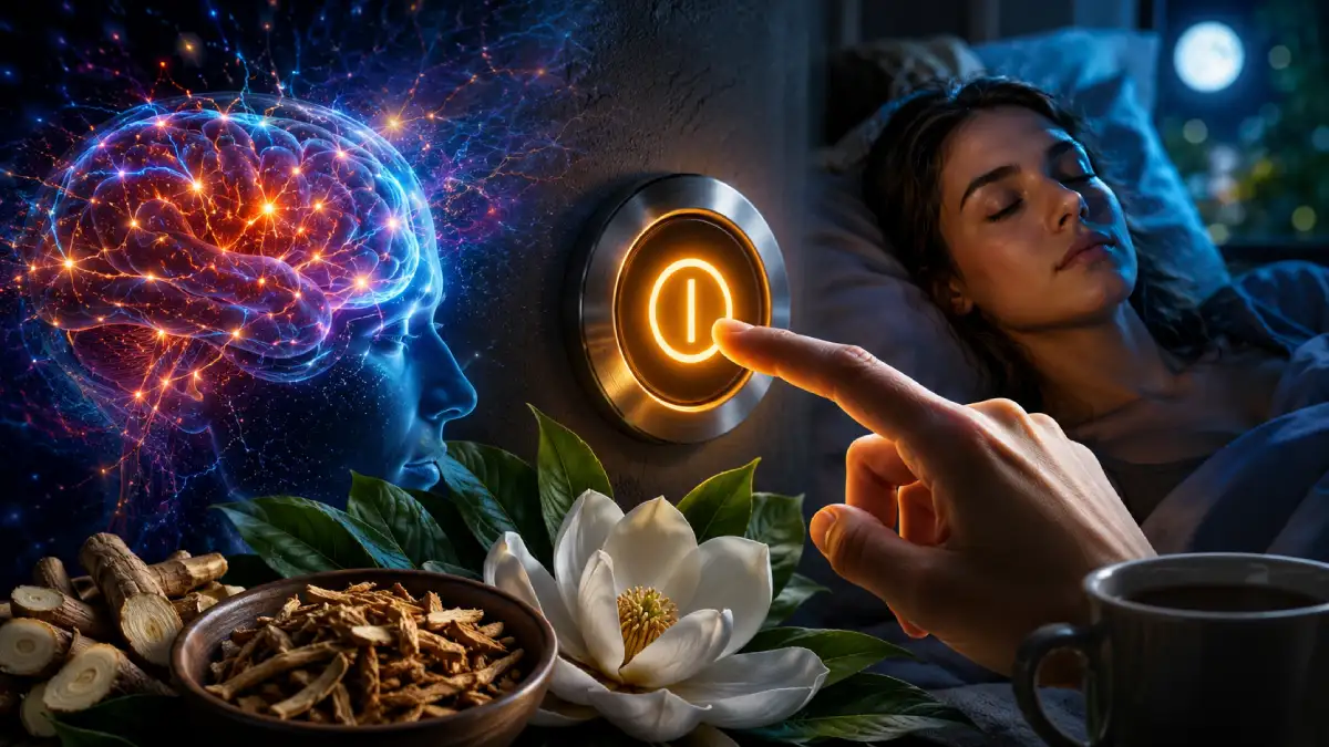 Le bouton 'Off' du cerveau : Le stack Kava-Magnolia pour éteindre l'hyperactivité nocturne en 20 minutes